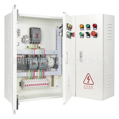 中电强能LED显示屏室内户外配电箱大屏智能配电柜PLC中控壁挂40KW