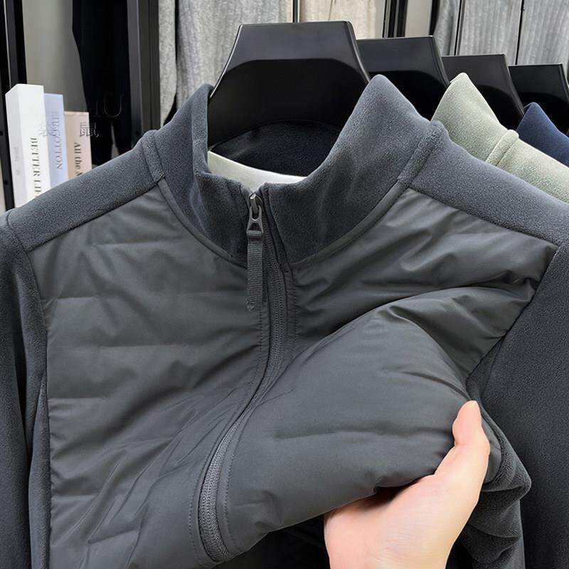 高端男士轻薄羽绒服2025新款冬季保暖鸭绒夹克外套冲锋衣内胆男款