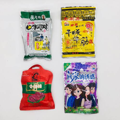 新东光干 干烧牛筋口水鸡香铛铛回家的诱惑8090童年怀旧5毛零食辣