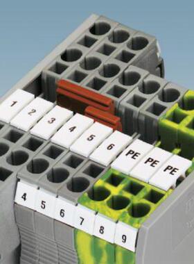菲尼克斯 端子短接片 连接条 插拔式桥接件FBS 5-4 BU-3030146