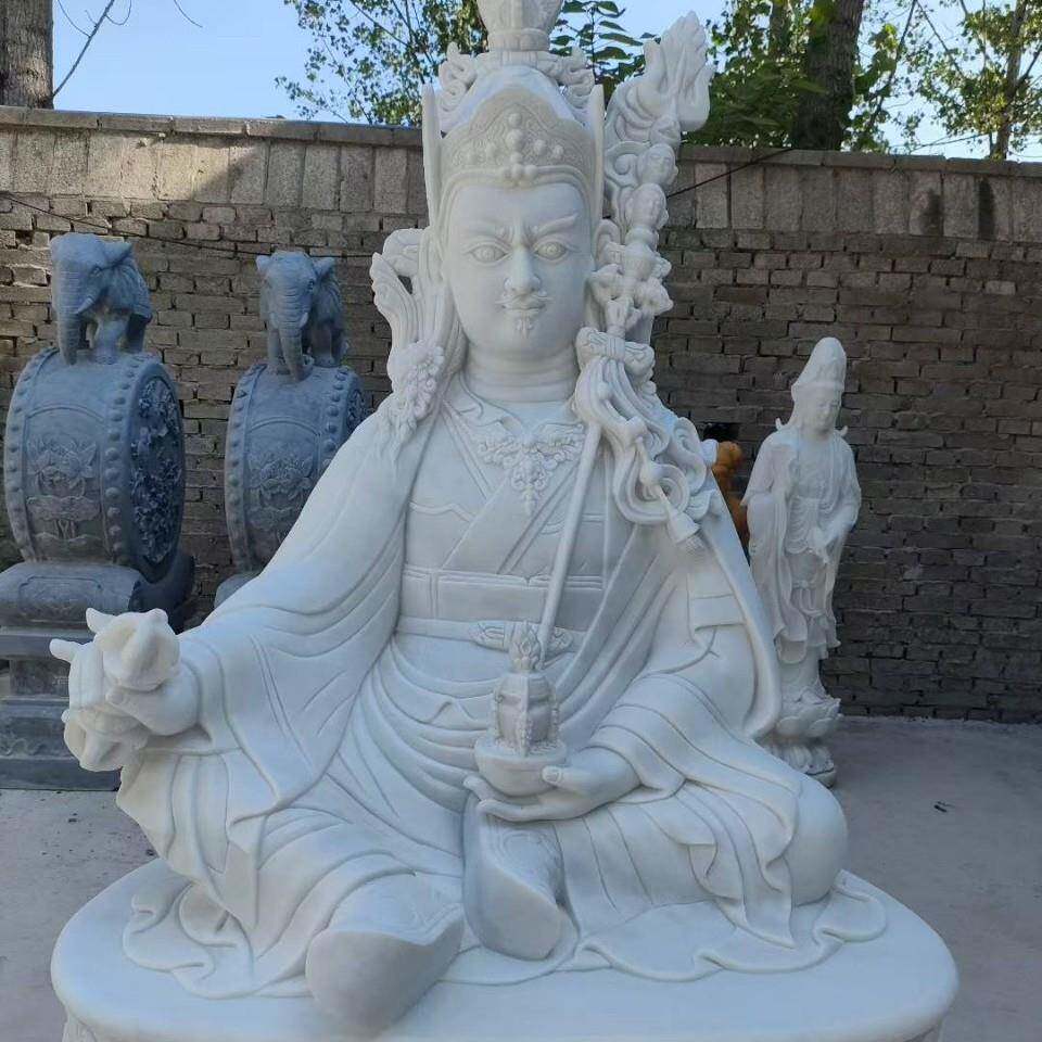汉白玉神像九天娘娘供奉家用观音菩萨观世音娑婆坐莲佛像观自在