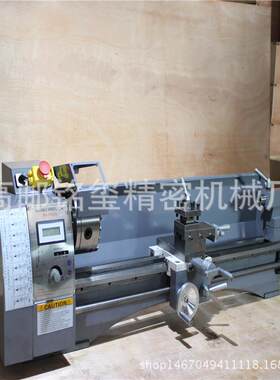 铭玺210S加长金属不锈钢木工车床高精度迷你家用机器台式小型机床