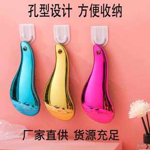 带孔美发按摩梳顺发梳便携TT梳按摩梳家用防静电打结贵妃梳子
