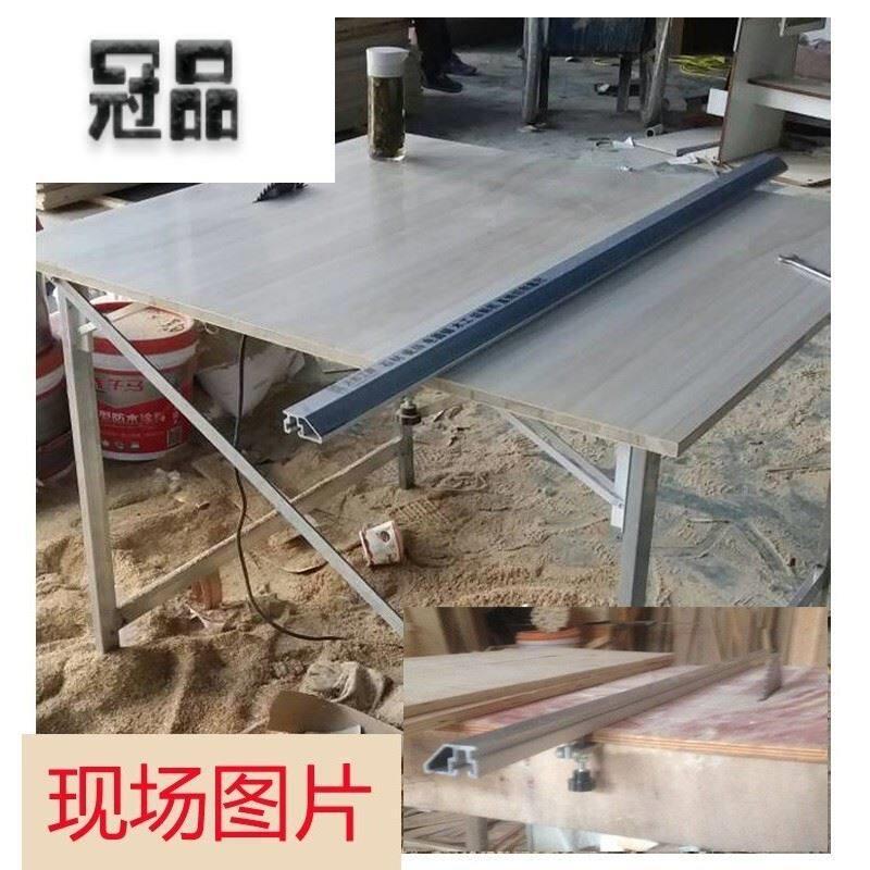 圆锯机木工直线电锯倒装推台锯电动工具切割轨道靠山导轨电锯
