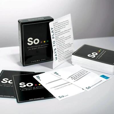 Cards Board Game Conversation Starter Questions Card Game fo
