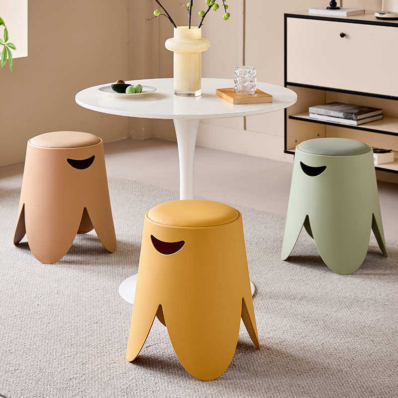 塑料凳子家用加厚可叠放耐用结实圆凳客厅茶几休闲创意矮凳,商业/办公家具,休闲椅/午休椅/骑马椅,淘宝优惠券,粉丝福利购,淘宝优惠卷