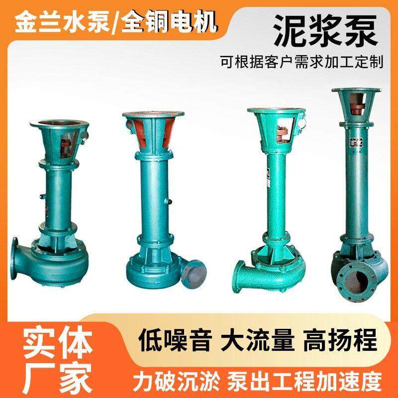 NL立式泥浆泵高扬程加长杆泵吸泥清淤排污泵鱼塘抽泥砂泵抽粪泵