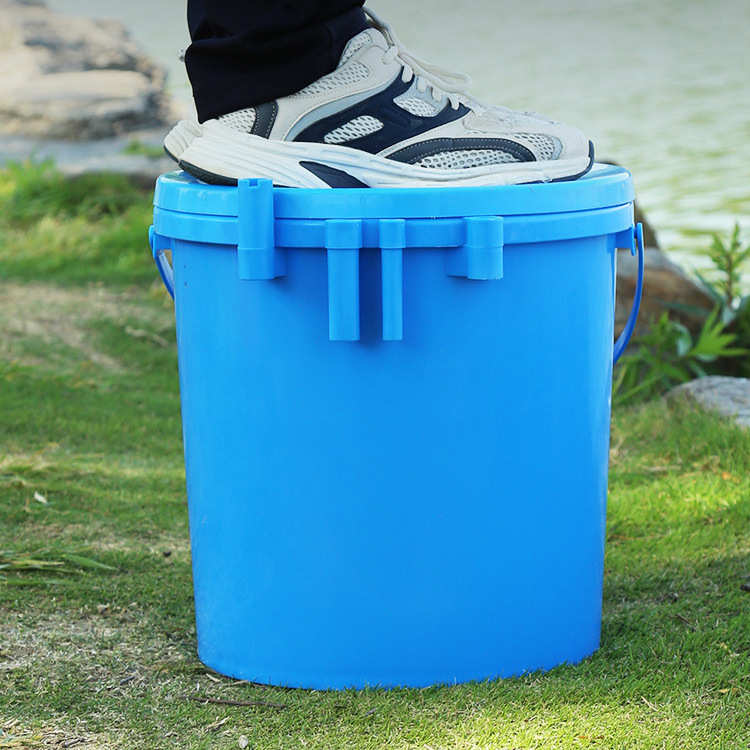 加厚钓鱼桶可坐新款多功能钓鱼箱钓箱全套可坐人钓桶新型路亚鱼箱