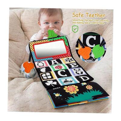 Black And White Baby Mirror Tummy Time Toys For Babies Monte