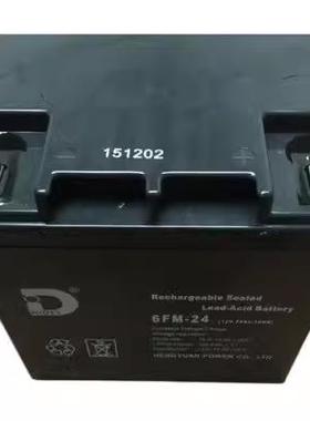 NIDEL力得蓄电池6-FM-24 12V7AH17AH24A38A55A65A100A消防EPS电源