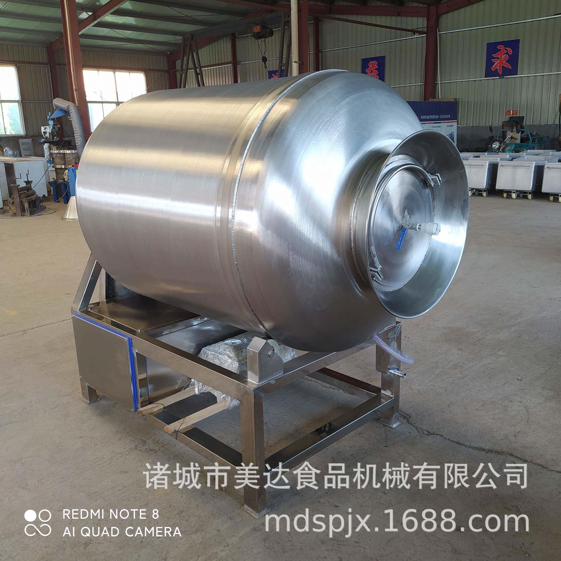空600真滚揉LTS机 猪脯滚揉机 火腿馅料腌制入升味机变频调速滚