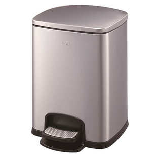 GNF25升方形脚踏不锈钢垃圾桶脚踩大号大容量办公室商用四分类25L