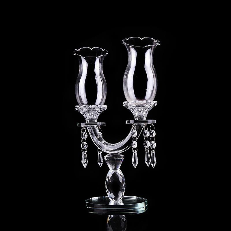 婚礼摆件烛台走马灯水晶天使蜡烛架蜡烛容器底座烛光婚庆婚庆布置
