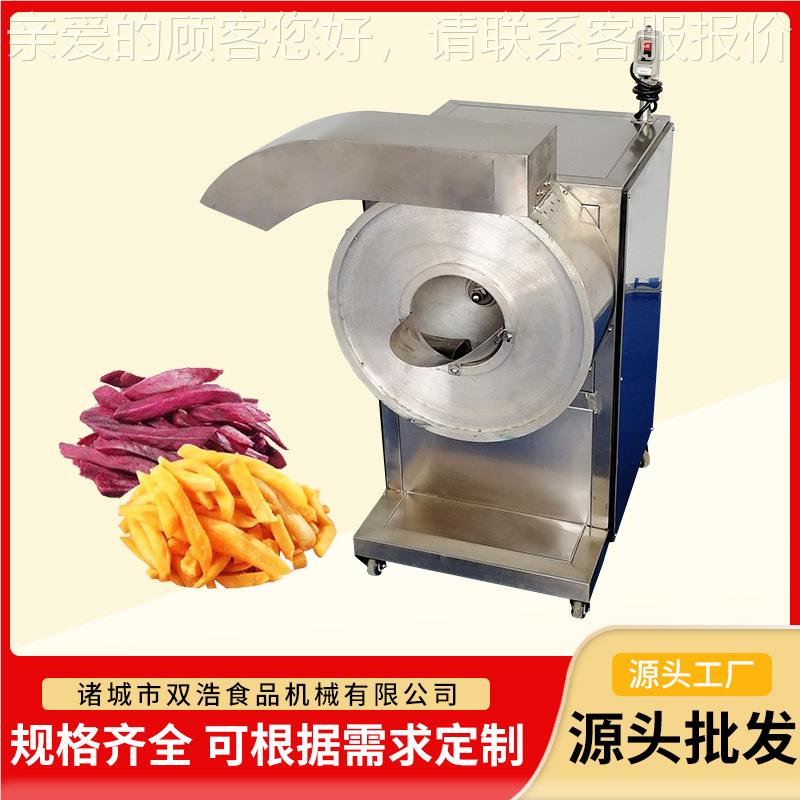 现货卜土豆切机自动商全用MPI红薯切条设备条不萝锈钢果蔬切条机