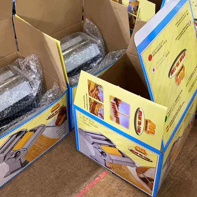 新款直销工厂货源分体式二刀家用压面机手动面条机饺子皮机黑色手