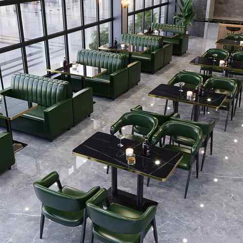 工业风酒吧清吧卡座西餐咖啡厅甜品烧烤火锅店奶茶店桌椅沙发组合