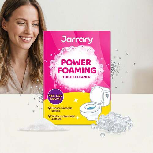 Jarrary Toilet Cleaning Powder - Effectively cleans and deod