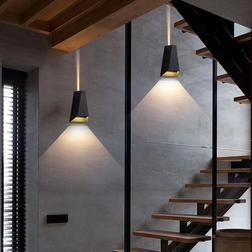 客厅LED壁灯上下发光过道墙壁灯户外楼梯创意床头灯 wall light