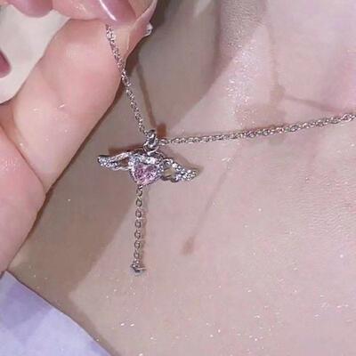 Cupid Heart Choker丘比特之心项炼女锁骨炼闺蜜礼物轻奢心形颈炼