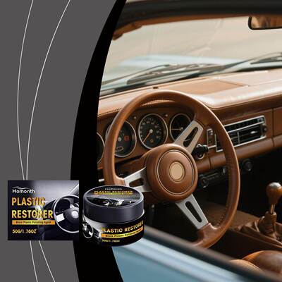 HOMONTH Plastic Cleaning Paste - Gentle Care for Car Interio