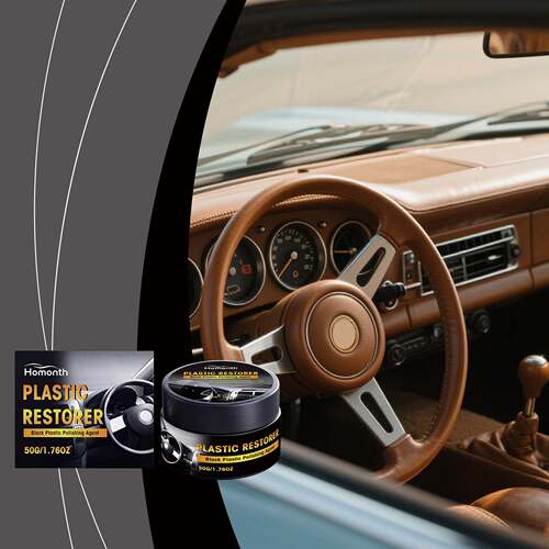 HOMONTH Plastic Cleaning Paste - Gentle Care for Car Interio