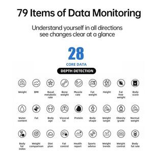 Scale Bathroom Scales Smart Bluetooth Fat Electronic Body