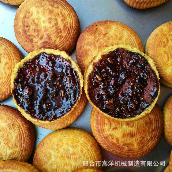 吕梁空炸心月饼机糍机商565用全自动空心馍油糕机产生线粑厂家现