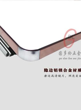 固伦衣柜镜子推拉金镜旋转3591镜五隐藏多式衣帽间折叠全身镜穿衣