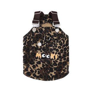 mookipet猫咪狗狗衣服比熊马尔济斯西高地小中型犬宠物可牵引背带
