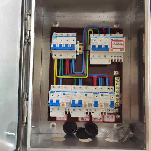 NXBLE断路器空气开关带漏电保护器组装配小工厂照明配电配电箱