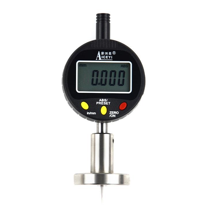 爱测易数显深度规深度计千分表百分深度表0-12-25-50-100mm量具