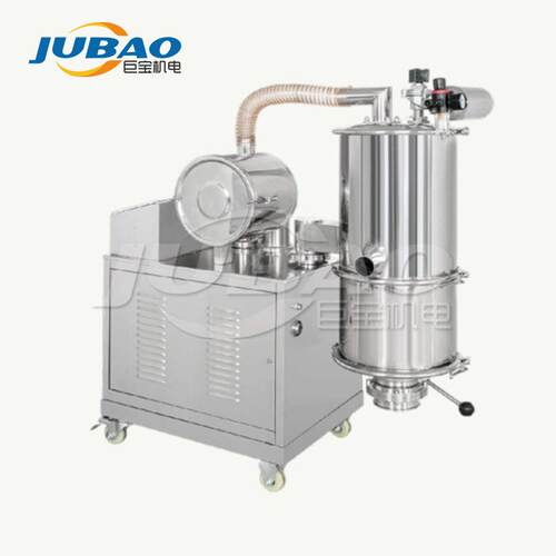 混合器自动上料设备 双蝶阀真空上料机 真空抽钙粉输送机 吸粉器