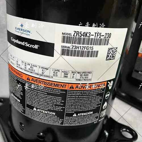 ZZRK-TF-KC-TD-ZRKSR-TFFD-NPR匹压缩机R