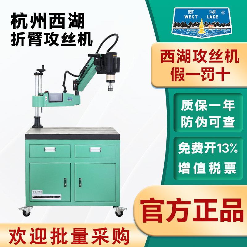 杭州西湖伺服攻丝机全自动摇臂电动攻牙机垂直万向智能数控M3-M16