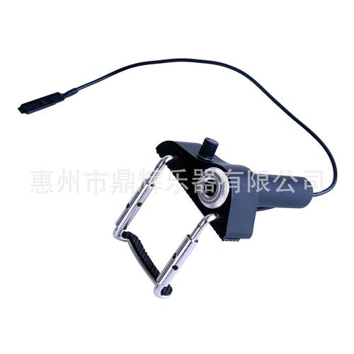 新款直销小提琴拾音器CV-19小提琴外置式压电传感器带前置音量可