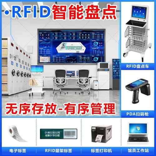 RFID数字档案管理平台智慧档案库房密集架安防恒温恒湿十防密集柜