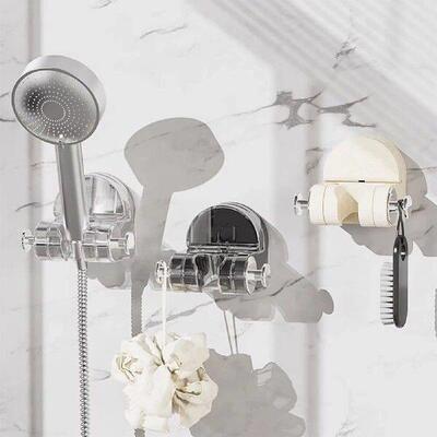 Wall Mount Shower Head Holder Height Adjustable Shower Wand