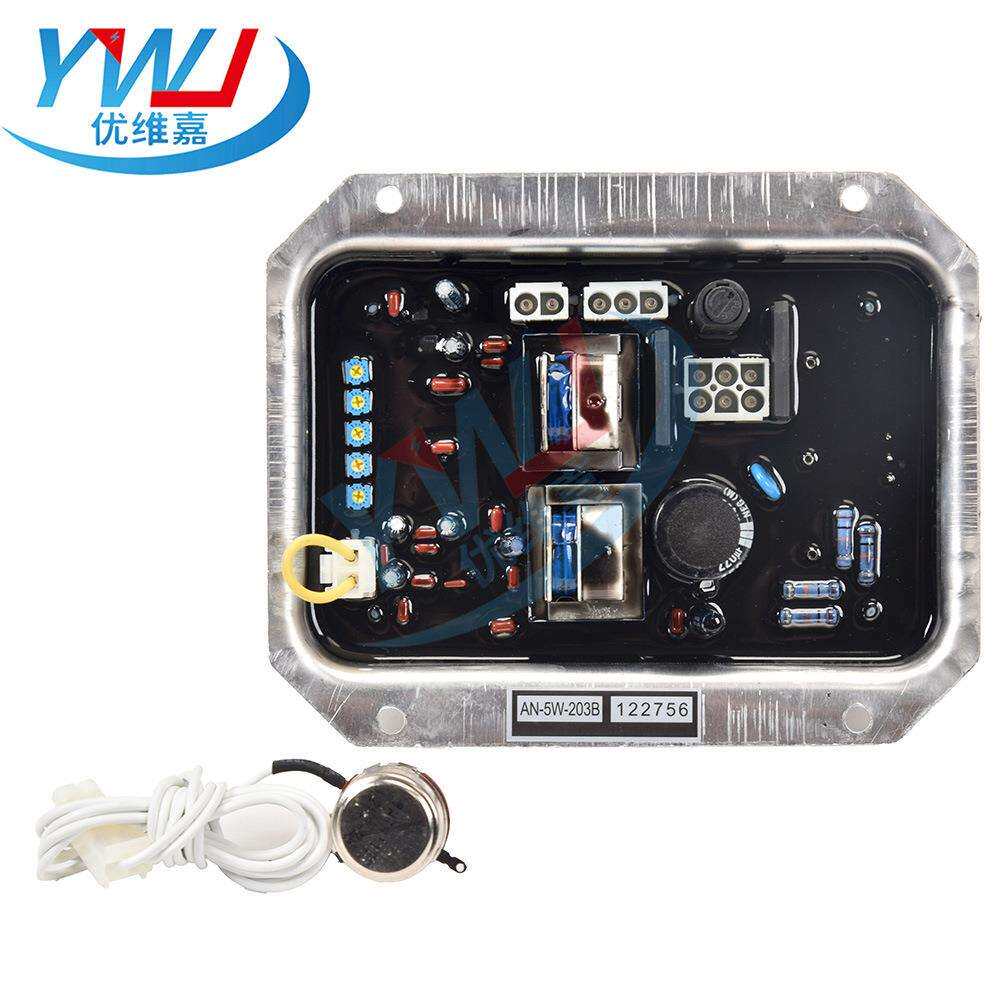 质量保证柴油发电机组AVRAN-5W-203B稳压板自动电压调节电源