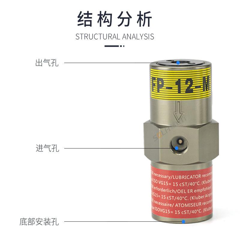 气动震动器923锤NTP复式震动敲击往FP直线左右气动活塞振动器B器V