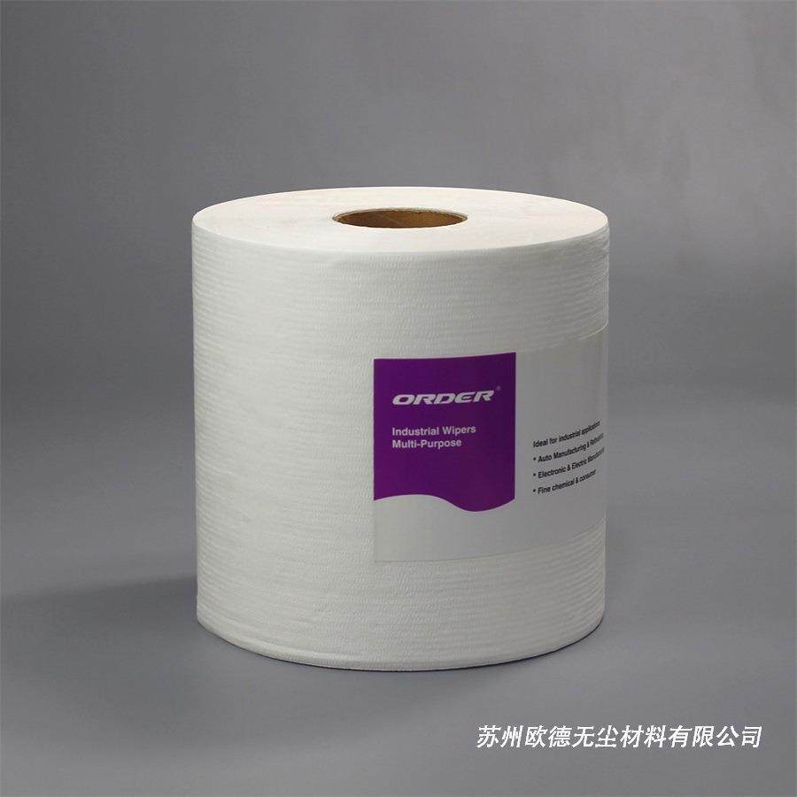 ORDER白色大卷纸 吸油吸水 多用途去污清洁除尘纸 工业无纺擦拭布