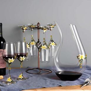 Wine Glass Crystal Goblet Glass Cup High-end Home Drinkware