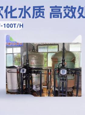 地下水处理设备去硬度软化水处理设备20T-100T/H大型工业软化设备