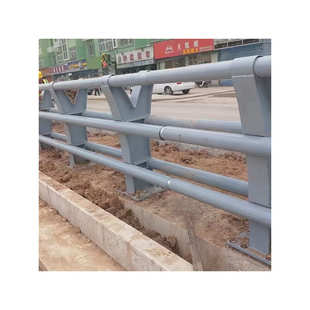 桥梁护栏人行道防护栏防撞栏景观桥面两侧隔离栏杆光河道护栏桥梁