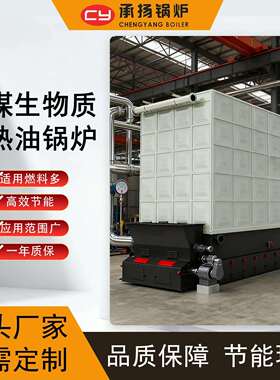 全自动2400KW200万大卡燃煤生物质导热油锅炉秸秆工业园区建材厂