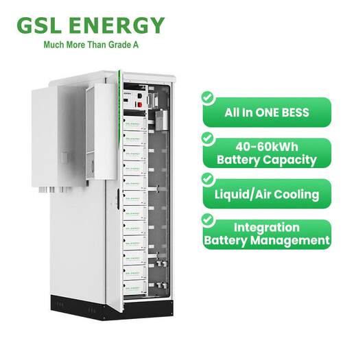 GSL High Voltage 40/45/50/60kwh AIO BESS solar home systems