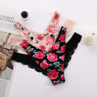 Sexy Sports Panties Ms Underpants Seamless Thong G String 裤