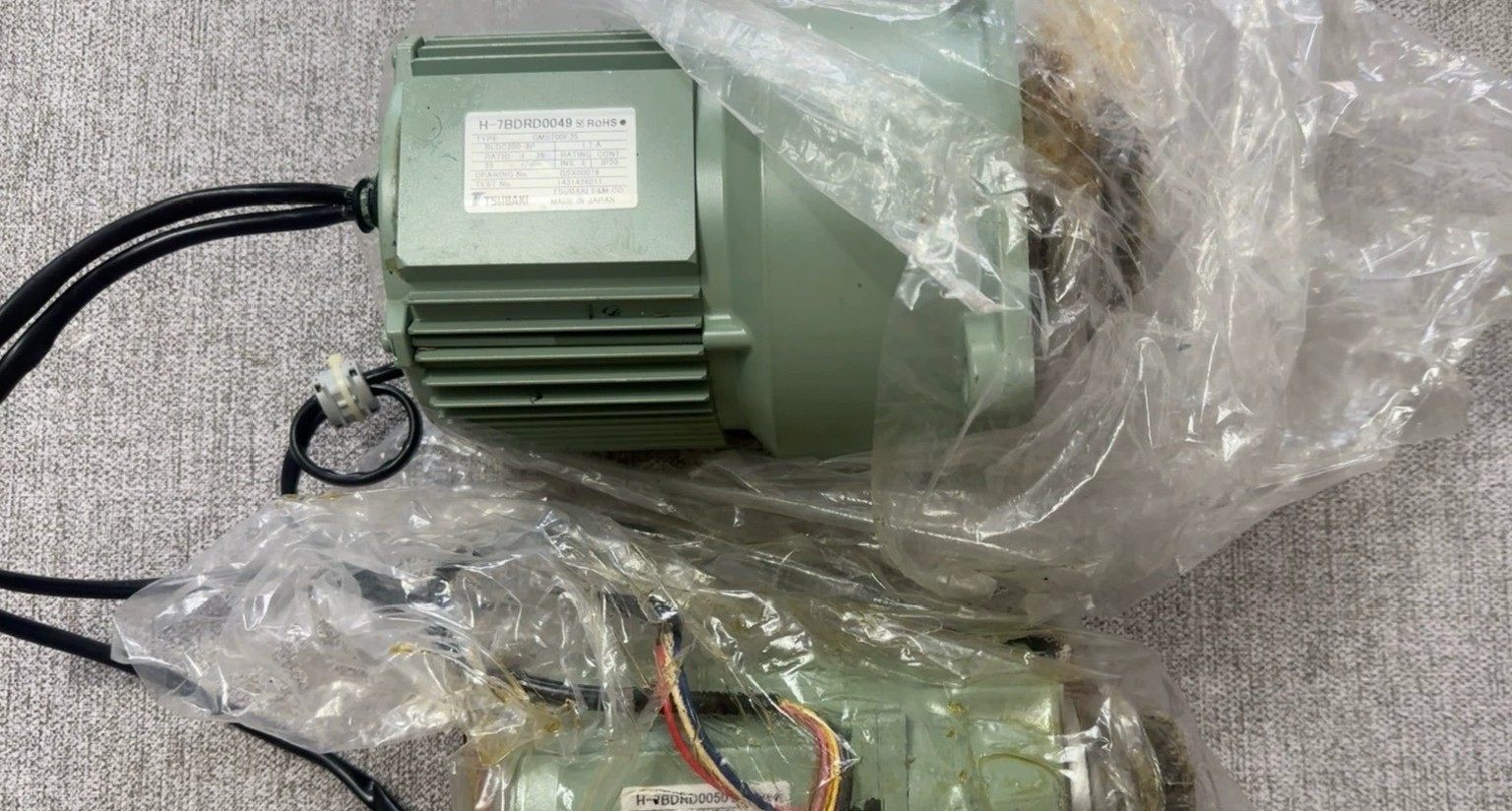 Tsubaki住友雷达马达，型号H-7BDRD0049/GM