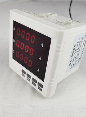 牌三相交流电流表配3个开口式互感器开合式卡线变比可调F603