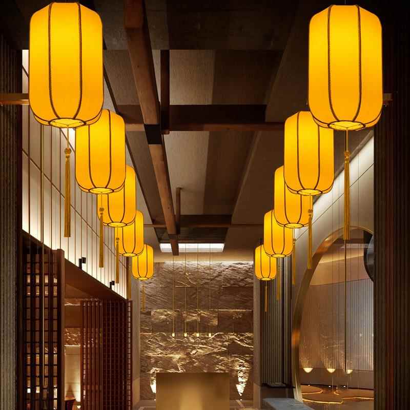 厂家中国SVP风仿羊灯笼秋中皮节灯户外防水景区街道笼装饰灯笼