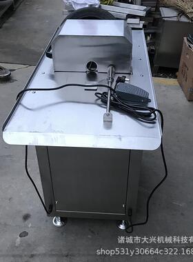 腊肠自动线设备 商用HLL红肠分段打结糯机 双米肠绕全自动路扎线